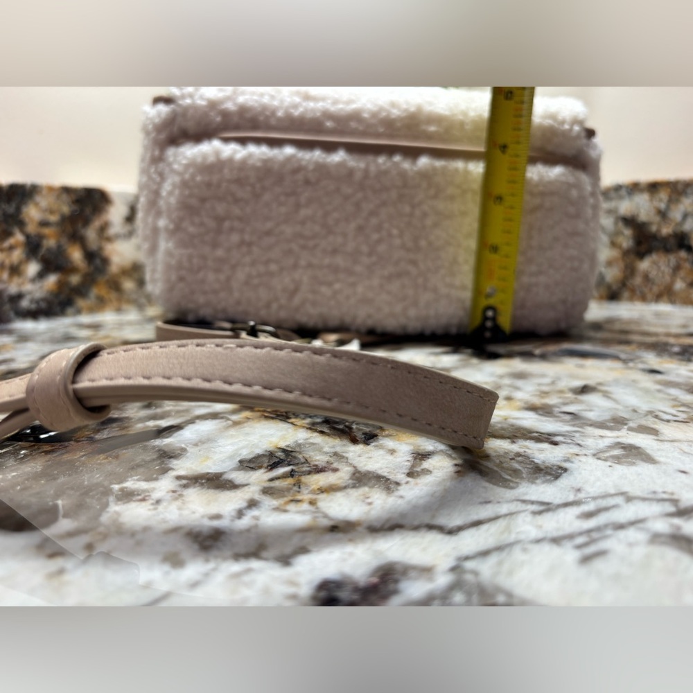 Universal Thread Teddy Crossbody Bag - Cream and Tan - Picture 6 of 16